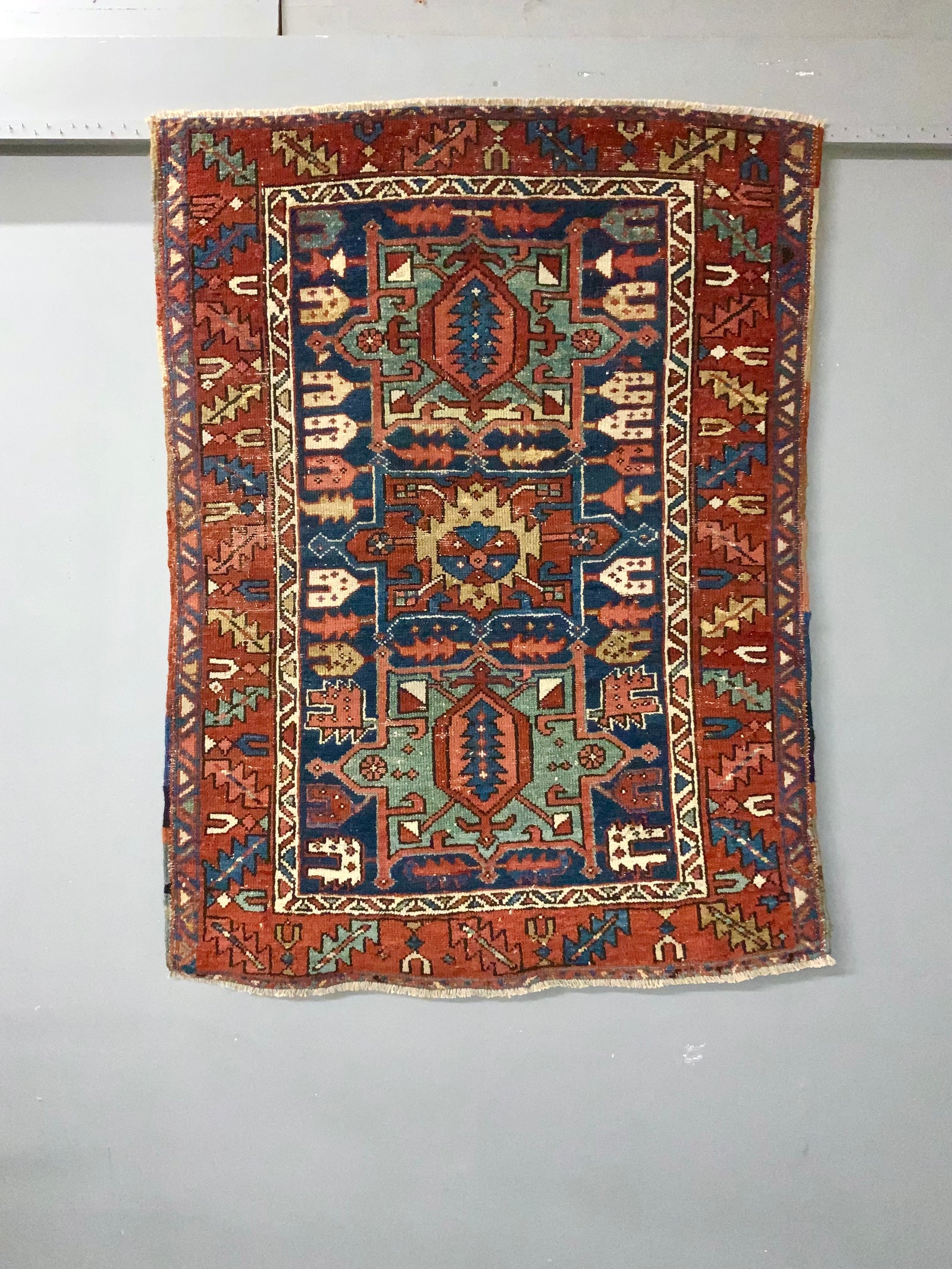 NWP Karajah small vintage rug (133 x 104cm)