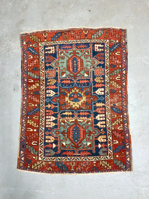 NWP Karajah small vintage rug (133 x 104cm)