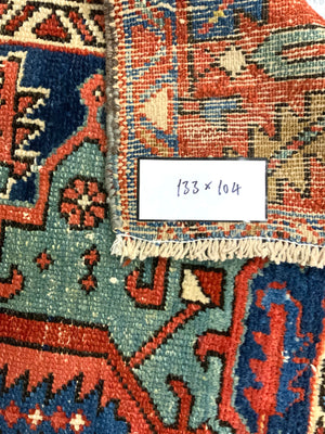 NWP Karajah small vintage rug (133 x 104cm)