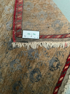 Turkish Anatolian mid cent Tulu rug (230 x 126cm)