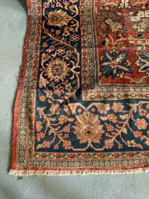 Sultanabad Mahal vintage carpet (362 x 308cm)