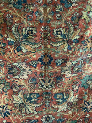 Sultanabad Mahal vintage carpet (362 x 308cm)