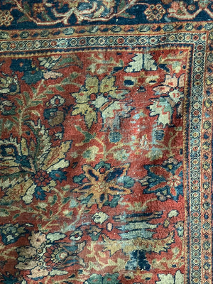Sultanabad Mahal vintage carpet (362 x 308cm)