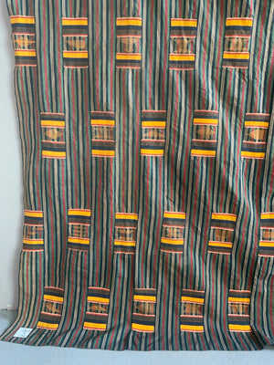 West African Ghana vintage Ewe Kente cloth (240 x 160cm)
