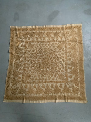 Aleppo antique Aghabani embroidery (115 x 119cm)