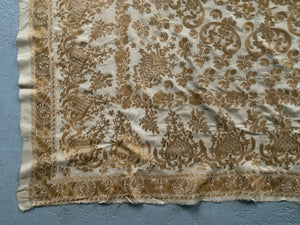 Aleppo antique Aghabani embroidery (115 x 119cm)