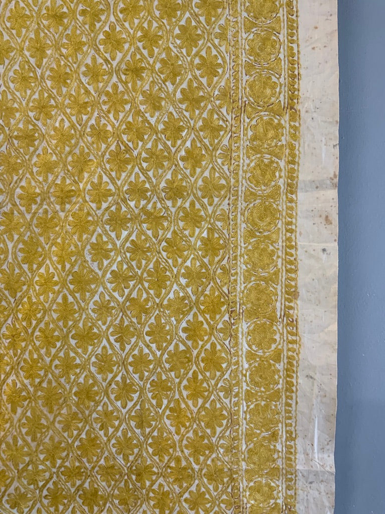 Aleppo vintage Aghabani embroidery (130 x 130cm)