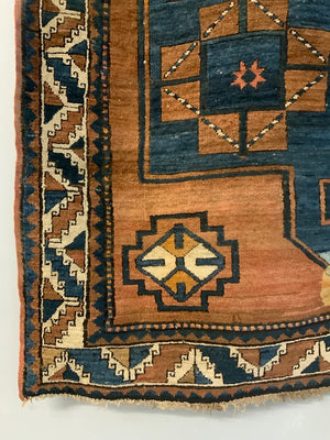 Caucasian antique Kasak rug (201 x 151cm)