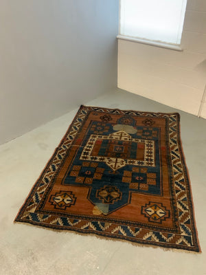 Caucasian antique Kasak rug (201 x 151cm)