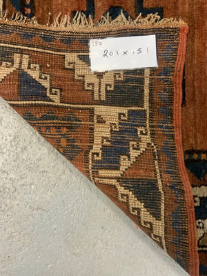 Caucasian antique Kasak rug (201 x 151cm)