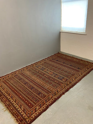 Afshar antique soumak carpet (272 x 165cm)