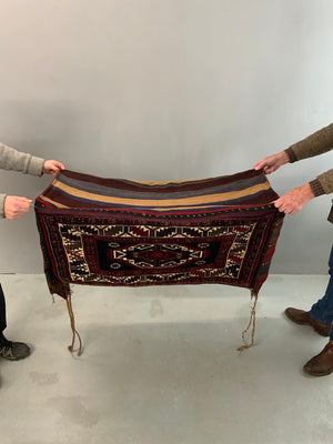 Semnan vintage mafrash portmanteau (104 x 48 x 48cm)