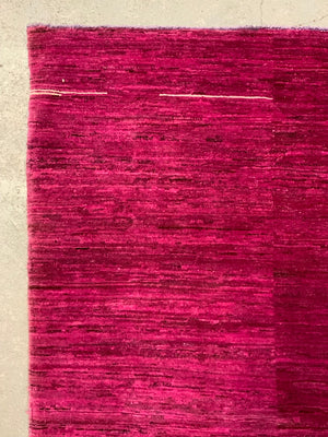 Indian handknotted pink carpet (293 x 238cm) *new