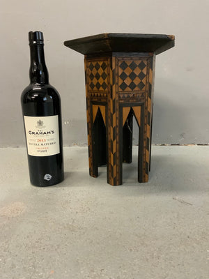 Miniature antique Levantine table (29 x 21cm)