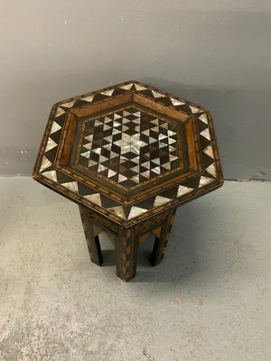 Miniature antique Levantine table (29 x 21cm)