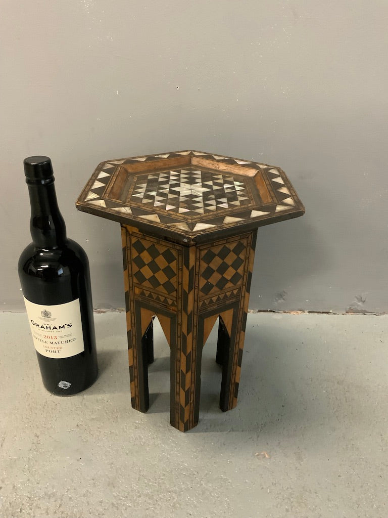 Miniature antique Levantine table (29 x 21cm only)