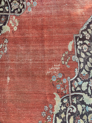 Tabrizi antique very large carpet (519 x 394cm)