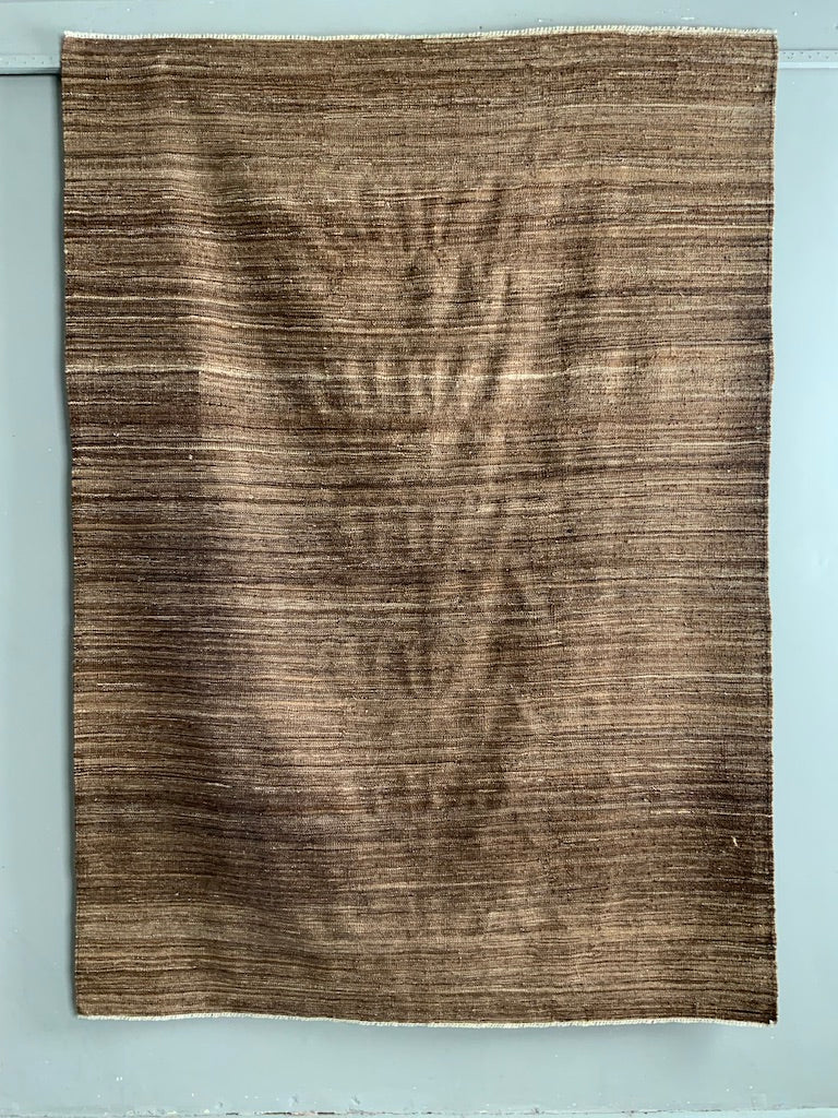 Plainweave modern flatweave rug (215 x 153cm)