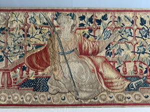 Franco Flemish antique tapestry (55 x 150cm)