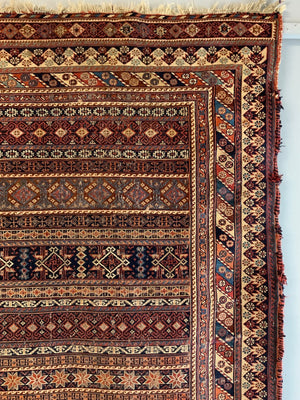 Afshar antique soumak carpet (272 x 165cm)