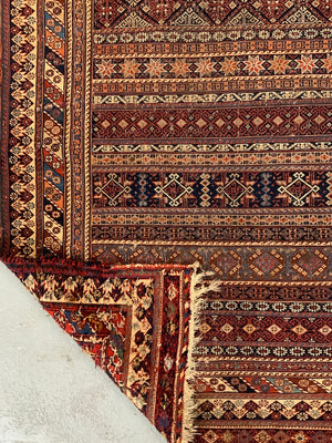 Afshar antique soumak carpet (272 x 165cm)