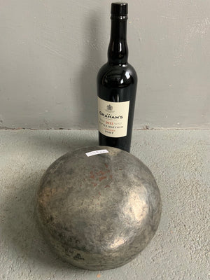 Turkish antique tinned copper bowl