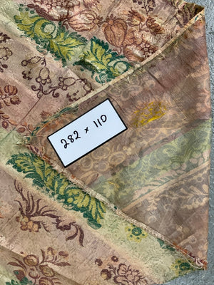 Silk brocade cope face (282 x 110cm)