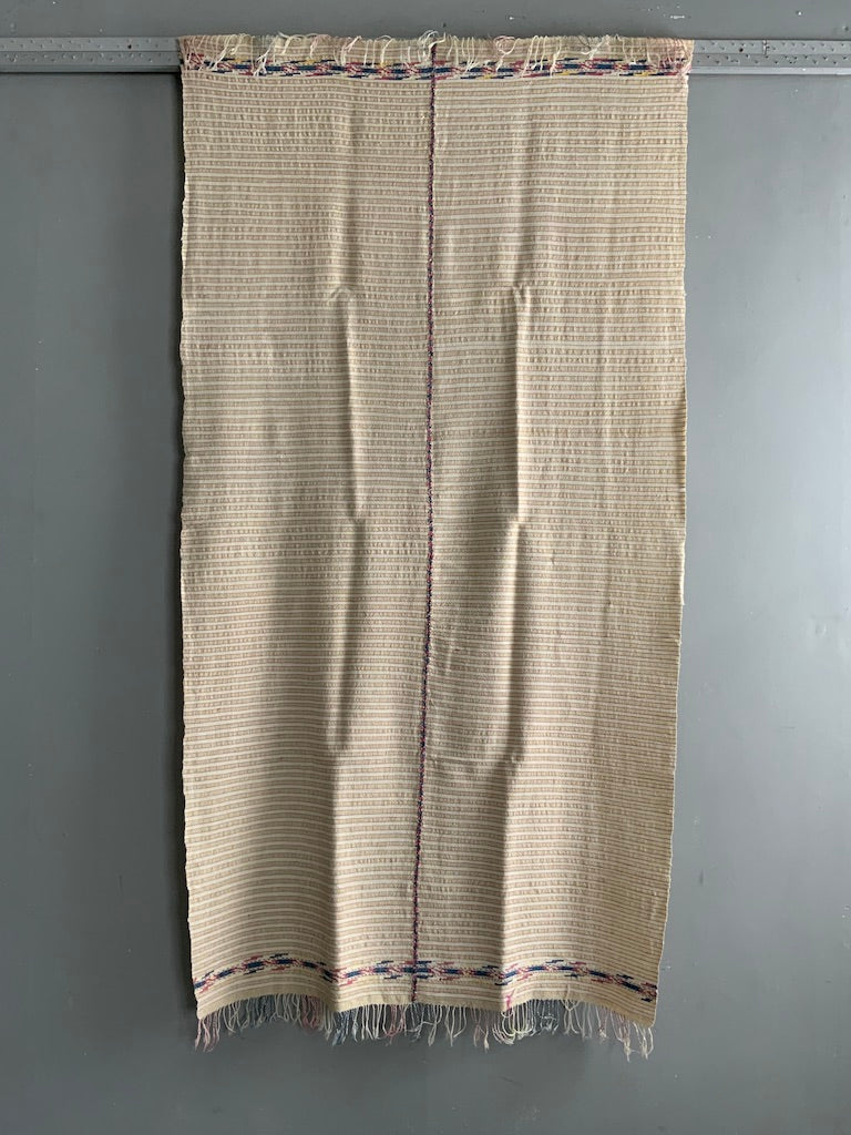 Balkan vintage cotton / fine wool sash (186 x 99cm)