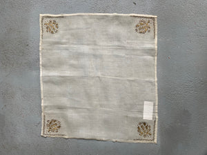 Ottoman antique silk gauze (70 x 67cm)