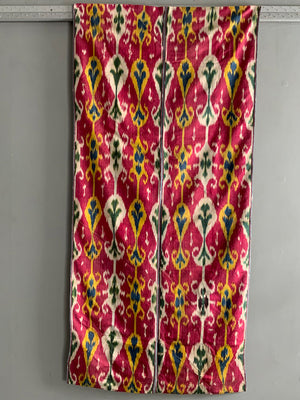 Uzbekistan antique ikat Adras panel (171 x 81cm)