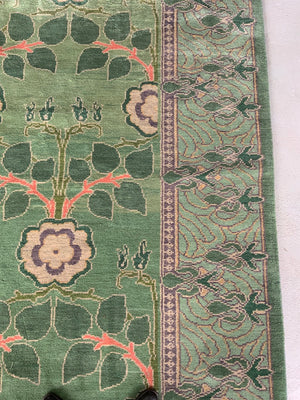 CROR Turkish carpet manner of CF Voysey (347 x 269cm) *new