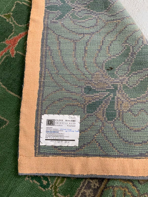 CROR Turkish carpet manner of CF Voysey (347 x 269cm) *new