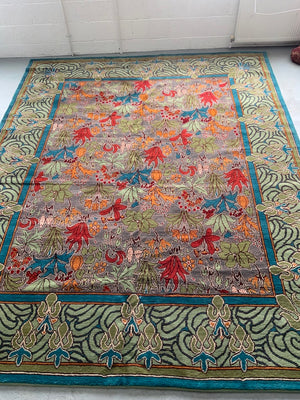 CROR one way Spring floral design Turkish carpet (350 x 282cm) *new