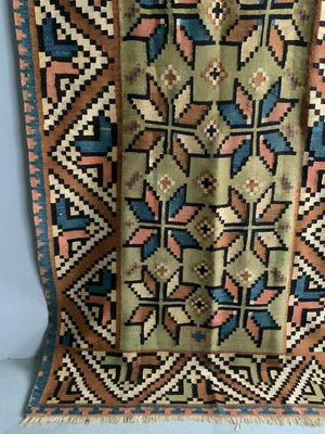 Ukrainian antique tapestry Kilim / Kylymy  (266 x 149 cm)