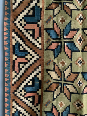 Ukrainian antique tapestry Kilim / Kylymy  (266 x 149 cm)