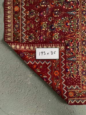 Sumatra mixed technique vintage Lawon (193 x 85cm)