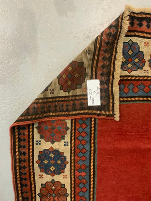 Caucasian antique Talish design rug (211 x 111cm)