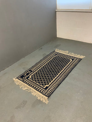 Yazdi antique flatweave small rug (130 x 75cm)