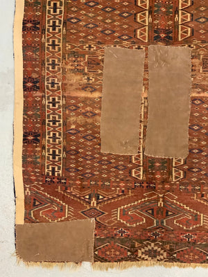 Turkmen antique Yomut ensi rug (152 x 114cm) *AF