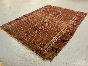 Turkmen antique Yomut ensi rug (152 x 114cm) *AF