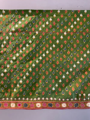  Indo-Pak antique Sindh silk embroidery  (74 x 172cm)
