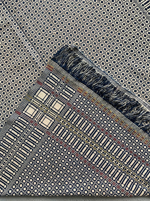 Indo-Pak Sindhi antique doubleweave Khes (230 x 138cm)