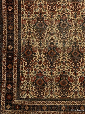 Persian Abedeh Rug Circa 1950 Rug
