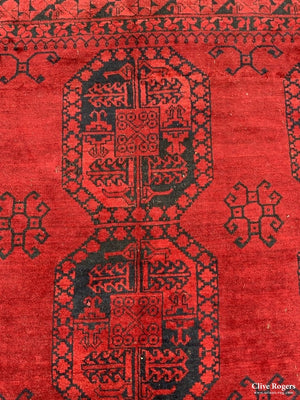 Afghan Ersari Carpet (372 X 302Cm) Carpet