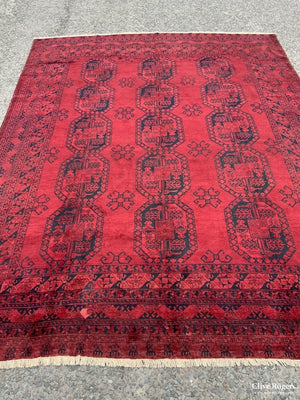 Afghan Ersari Carpet (372 X 302Cm) Carpet