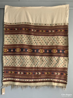N. Afghanistan / Uzbek Flatweave (126 X 131Cm) Flatweave