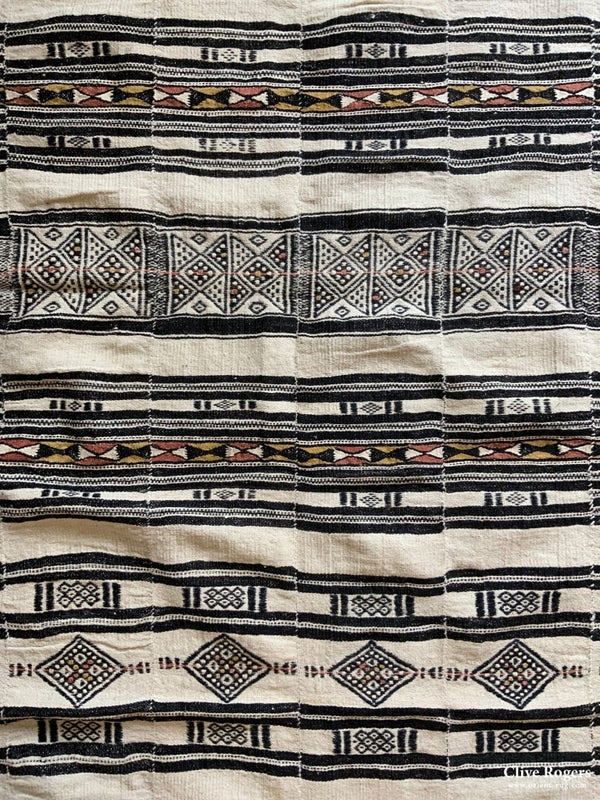 African Mali Fulani wedding blanket (246 x 130cm) - Clive Rogers