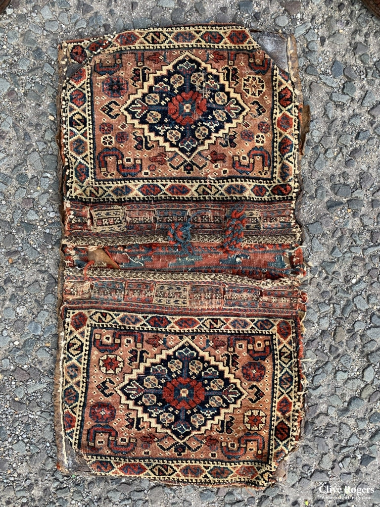 Afshar Antique Panier Bag ( 66 X 32Cm)