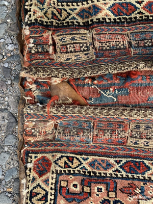 Afshar Antique Panier Bag ( 66 X 32Cm)