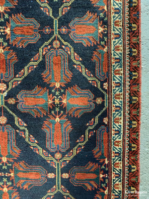 Afshar Fine Tulip Design Rug (116 X 85 Cm)